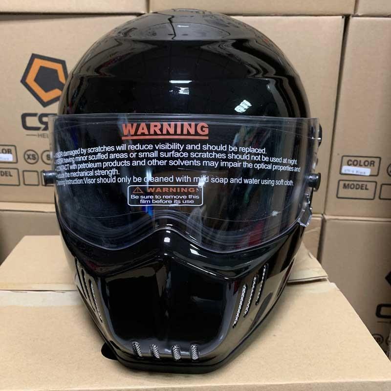 装飾用ヘルメット ライダーズ オンロード ガラス繊維 フルフェイス