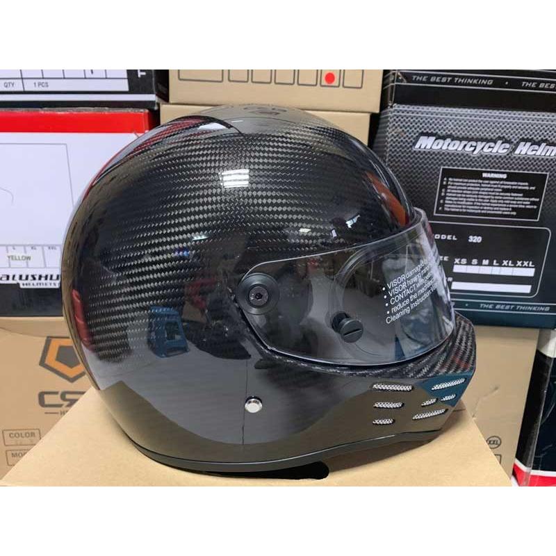 装飾用ヘルメット ライダーズ カーボンファイバー フルフェイス