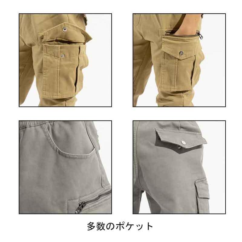 [FTY]　秋冬用 裏起毛 デニム ジーンズ メンズ ライダース レーシング ツーリング バイク用 良質 オールシーズン プロテクター装備 3色 保温防寒防水_7