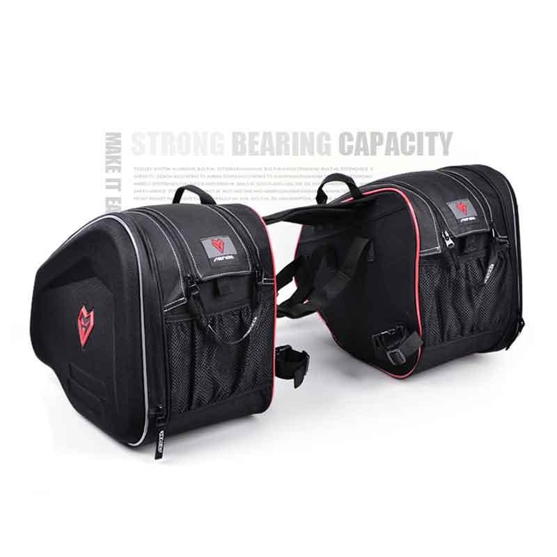 Menat] バイク用 ツーリング 防水オックスフォード サイドバッグ