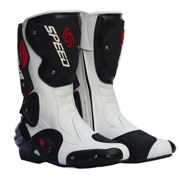 [PRO SPEED] オフロード レーシング バイク用 ギアチェンジ便利 滑り止め ブーツ レース 靴 スタンダード 3色 PROB03