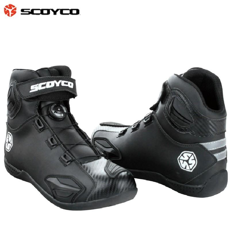 SCOYCO] スコイコ バイクウエア ライダーブーツ レーシング靴 競技用 