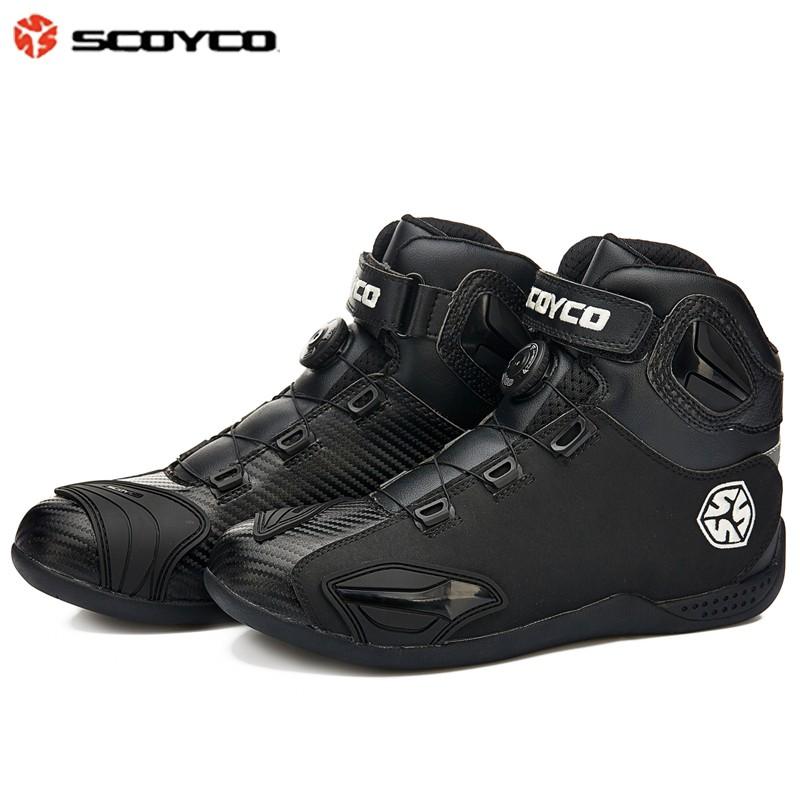 SCOYCO] スコイコ バイクウエア ライダーブーツ レーシング靴 競技用