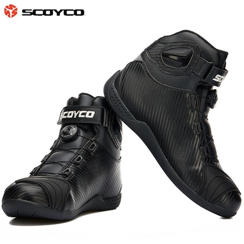 SCOYCO] スコイコ バイクウエア ライダーブーツ レーシング靴 競技用
