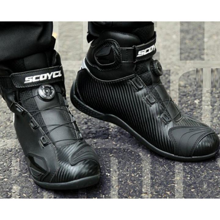 SCOYCO] スコイコ バイクウエア ライダーブーツ レーシング靴 競技用