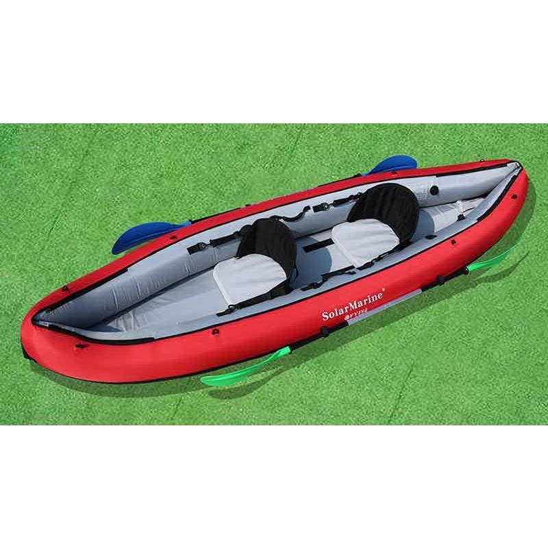 Solar Marine] アウトドア用ボート エアーポンプ付き 空気入れボート 