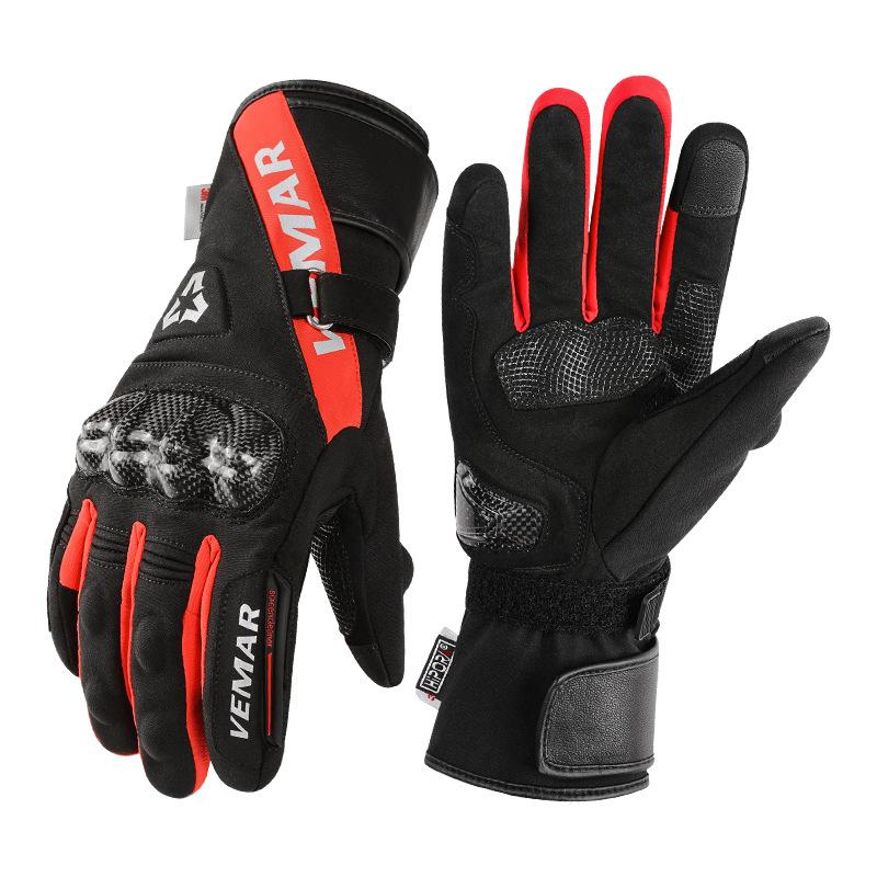 VEMAR] バイク用 レーシング グローブ 手袋 通気 防寒防風保温 バイク
