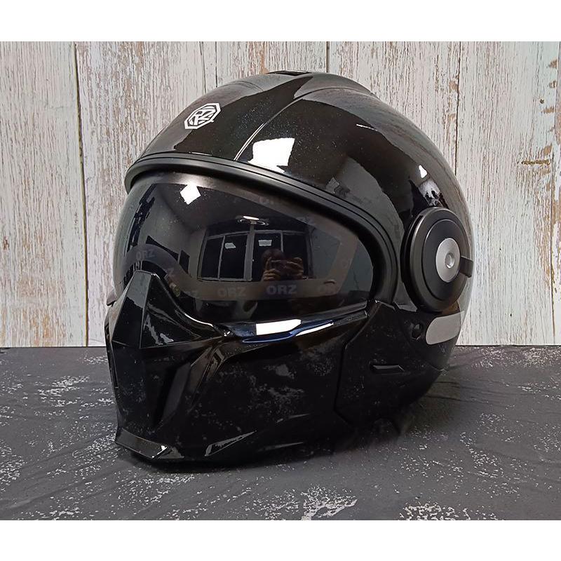 装飾用ヘルメット フルフェイスヘルメット 組み立て式 レーシング