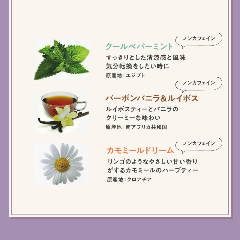 ギフトバッグ入り おいしい紅茶シリーズ ティーバッグ 30包入り（15種×2包） ギフトセット JAF TEA ジャフティー ハーブティー フレーバーティー 紅茶アソート｜bussan10｜09