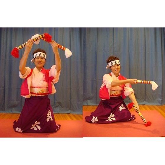 どじょうすくい 銭太鼓 NO24（2本1組）×5セット 安来節 一宇川勤