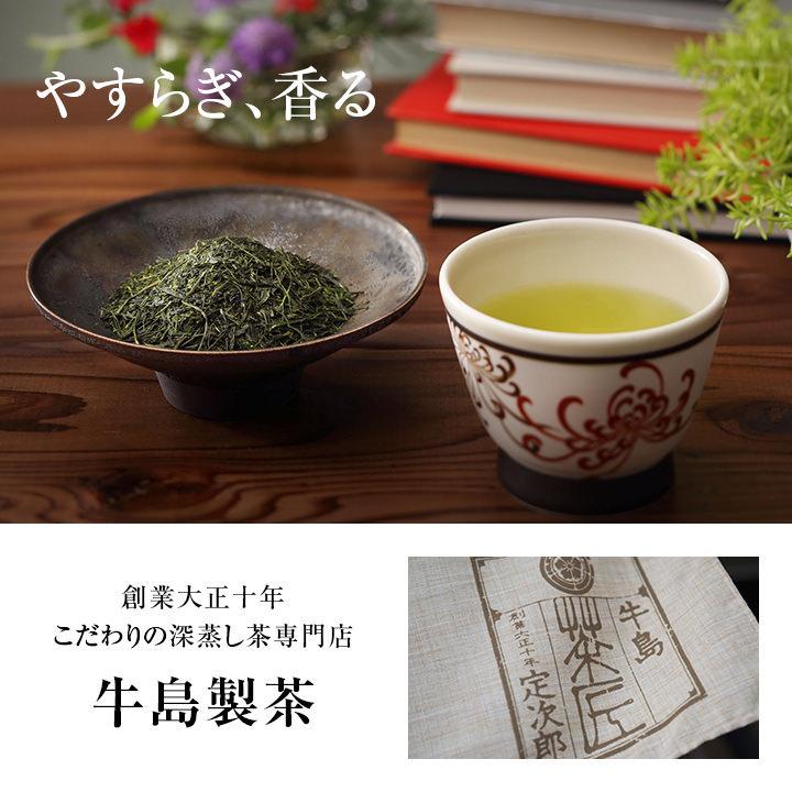 煎茶 農家のまかない八女茶 1kg (500g×2袋) 牛島製茶 福岡八女から産地