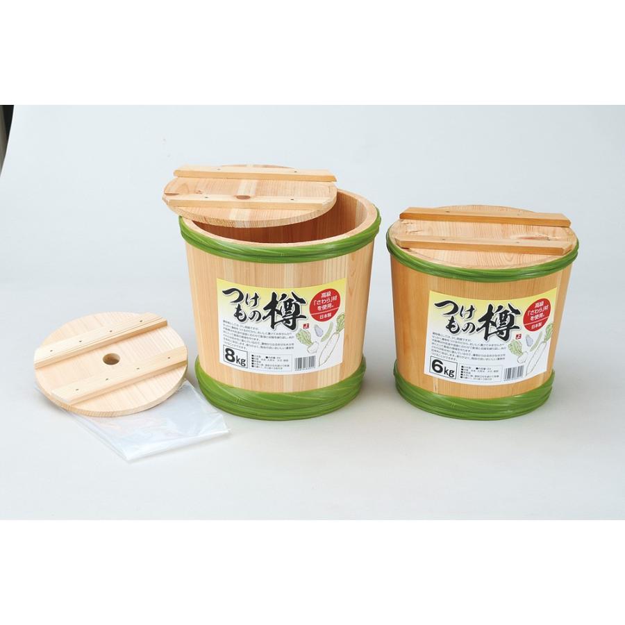 お漬け物樽　つけもの容器　漬物樽　8kg用　てまひま工房