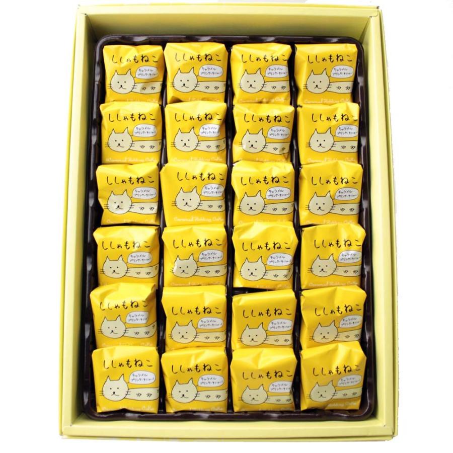 ししゃもねこ キャラメルプリンケーキ 24個入り 333a 徳島県物産館 通販 Yahoo ショッピング