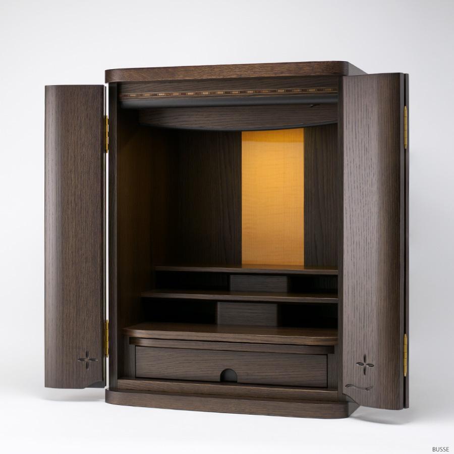仏壇 コンパクト モダン  グラナダ ダーク 18号 本体 | 