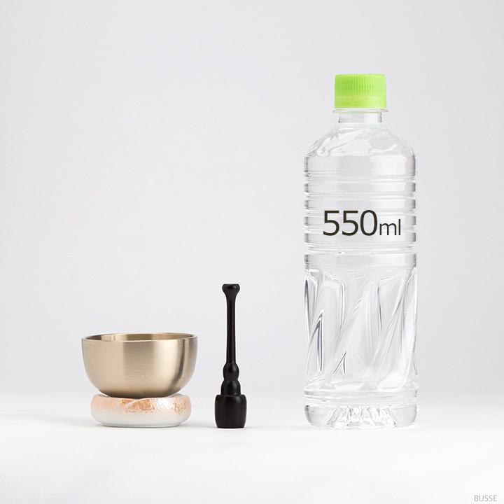 おりんセット やわらぎ ラスターオレンジ 2.0寸/2.3寸  (スタンドりん棒 おりん 仏具 おしゃれ ミニ モダン) |  | 09