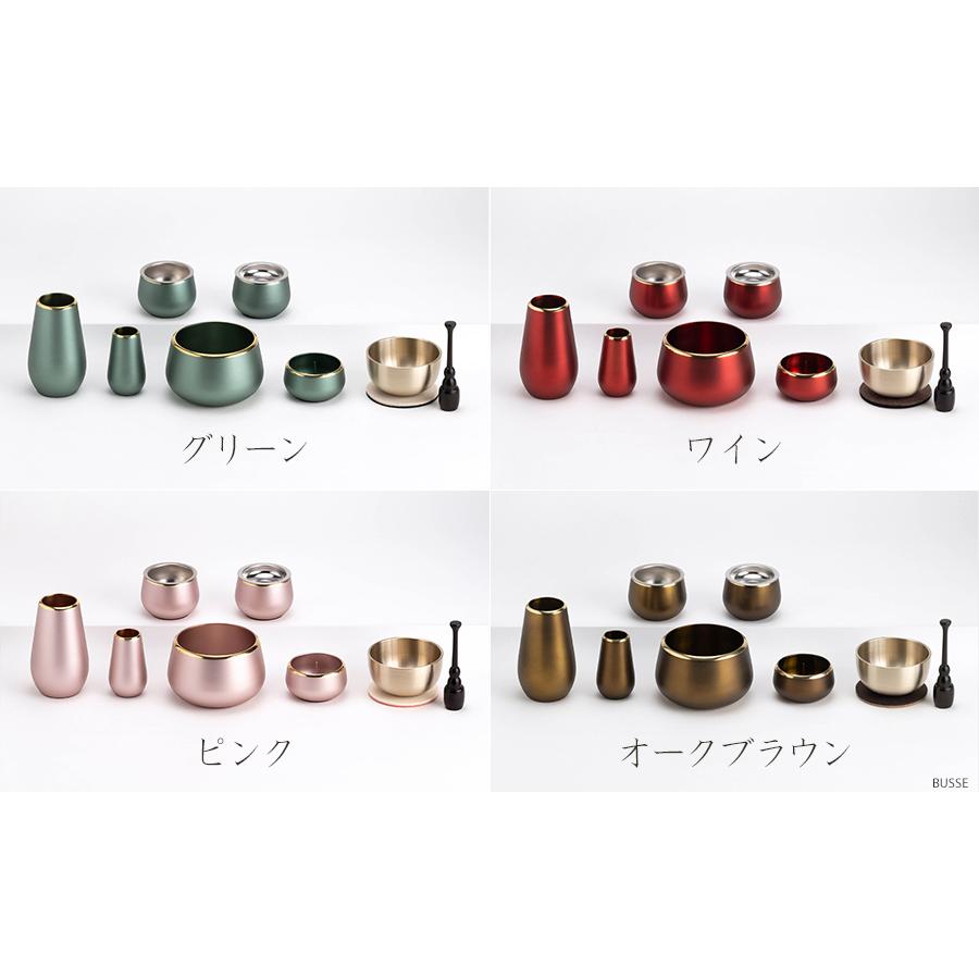 仏具セット トキオ 7点 -おりん付-（仏具セット ミニ モダン仏具