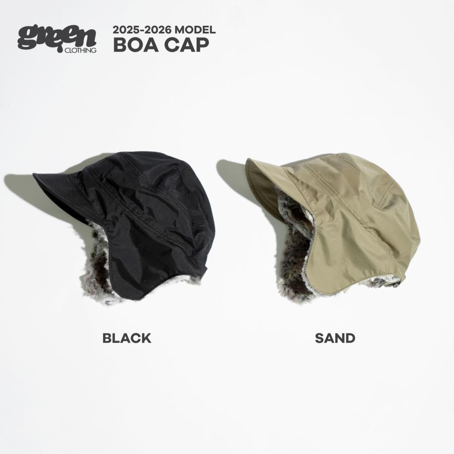 2025-2026 greenclothing Boa Cap グリーンクロージング ボアキャップ