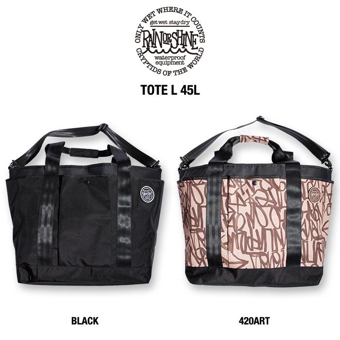 RAIN OR SHINE Tote Bag L 45L / レインオアシャイン 防水性の高い
