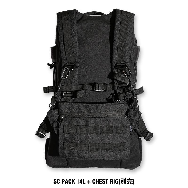 早期予約商品】RAIN OR SHINE SC PACK 14L Cordura / 2026-2027モデル