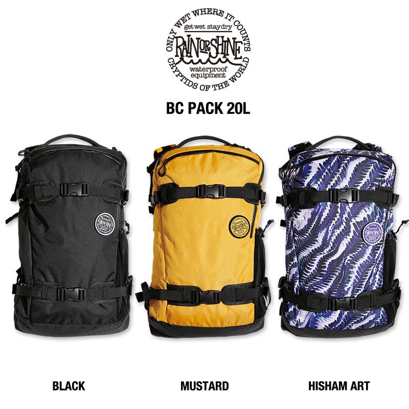 早期予約商品】RAIN OR SHINE BC PACK 20L / 2026-2027モデル バック
