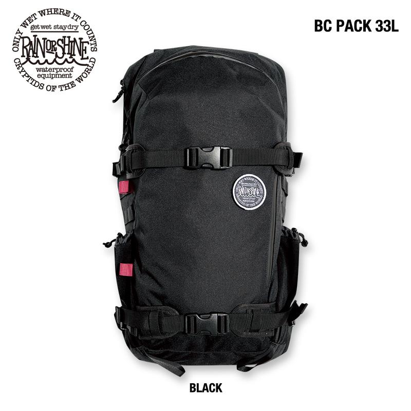 早期予約商品】RAIN OR SHINE BC PACK 33L / 2026-2027モデル バック