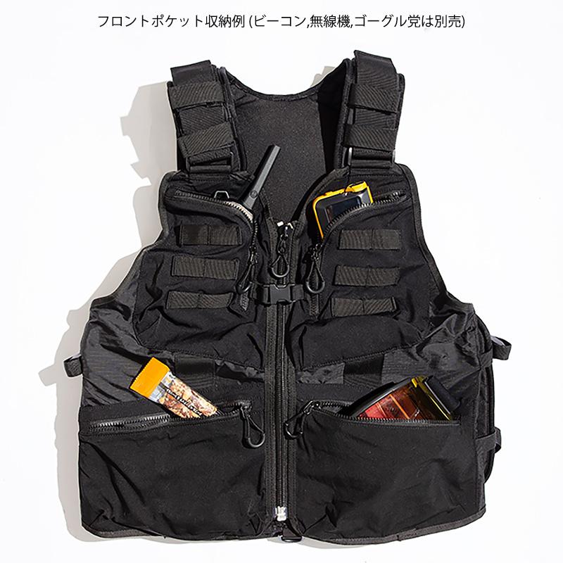 バックカントリー　ベスト 早期予約商品】RAIN OR SHINE BC VEST / 2026-2027モデル バック