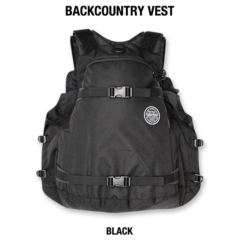 早期予約商品】RAIN OR SHINE BC VEST / 2026-2027モデル バック