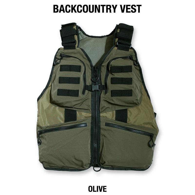 早期予約商品】RAIN OR SHINE BC VEST / 2026-2027モデル バック
