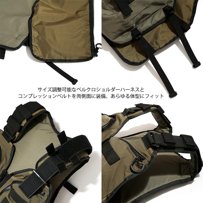 早期予約商品】RAIN OR SHINE BC VEST / 2026-2027モデル バック