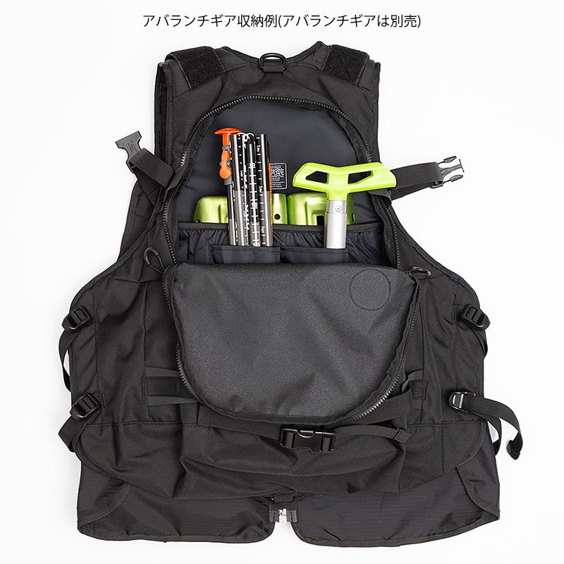 早期予約商品】RAIN OR SHINE BC VEST / 2026-2027モデル バック