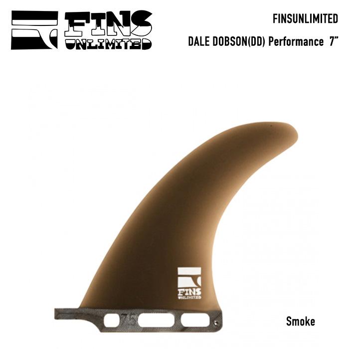 FINS UNLIMITED DALE DOBSON(DD) Performance 7 single fin Smoke