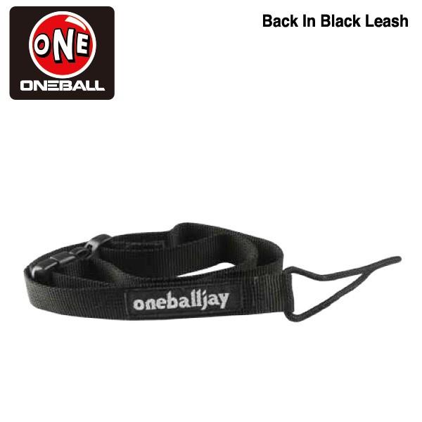 ONEBALL Back in 豪華ラッピング無料 black 大規模セール スノーボードの流れ止め ワンボール leash