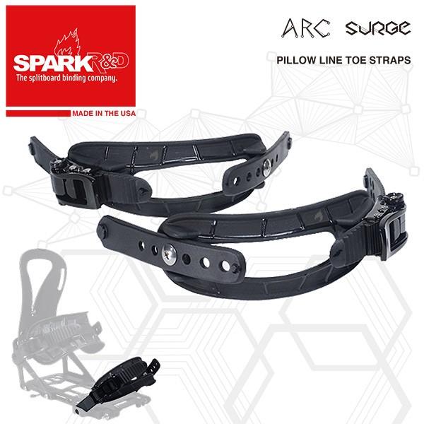 Spark R&D Pillow Line Toe Straps / スパークR&D アップグレードパーツ トューストラップ｜bussel