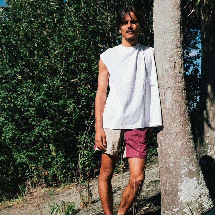 THM(THE HARD MAN) Bicolor shorts / ザハードマン バイオカラー THM(THE HARD MAN) Bicolor shorts / ザハードマン バイオカラー
