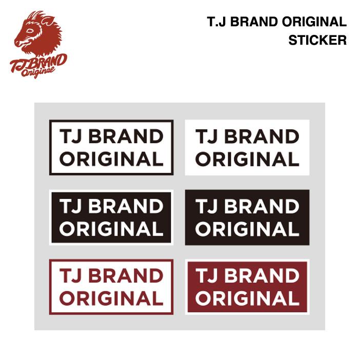 TJ BRAND ORIGINAL Sticker 2pack/ ティージェイブランド オリジナル