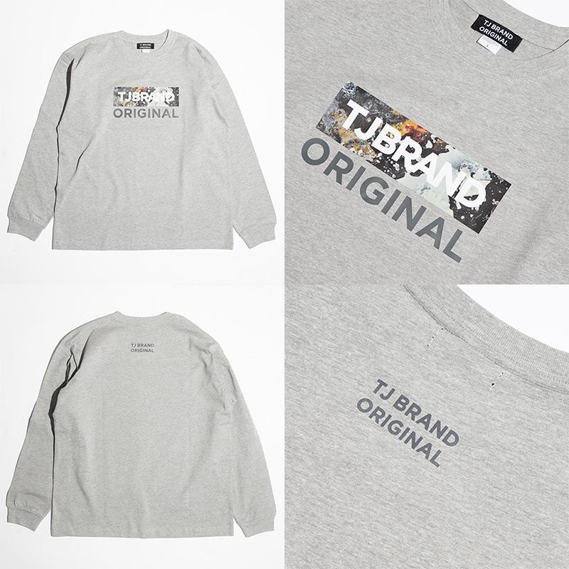 T.J Brand original PHOTO LOGO SUPER HEAVY LONG SLEEVE TEE / ティー
