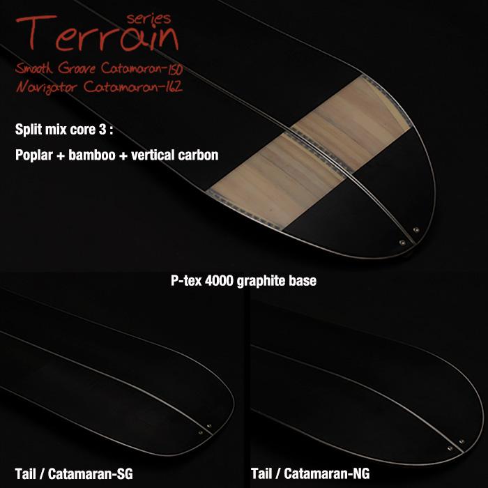 25/26モデル】T.J Brand original Catamaran-SG , NV Splitboard 2026