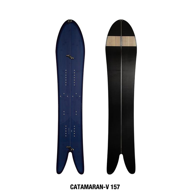 行武直高さま専用　TJBRAND スプリットボードCATAMARAN-V用シール T.J Brand original Catamaran-V 2027モデル / ティージェイ