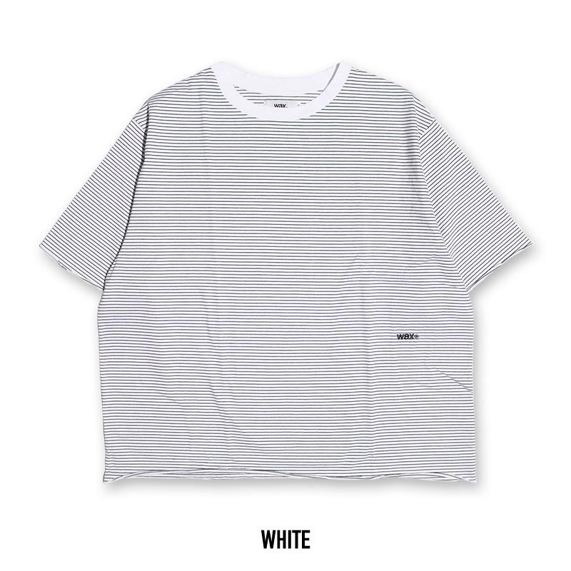 WAX（ワックス） WAX Pinstripe cut off tee / ワックス ピン
