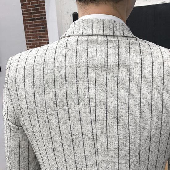 オラオラ系 ストライプスーツ メンズ ファッション 大人 スタイル