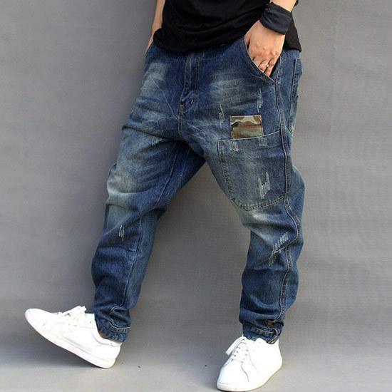 サルエルパンツ メンズ 大きいサイズ デニムパンツ ジーンズ インポート ワイドパンツ ビッグサイズ ストリート系ファッション B Kamopokdenim オラオラ系 ファッション Busta 通販 Yahoo ショッピング