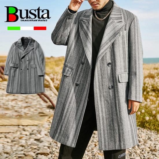 全国宅配無料 ロングコート メンズ 大きいサイズ ストライプ ダブルコート ウールコート 大きいサイズ インポート オラオラ系 コート B系 ストリート 系 ヤンキー D 0 St W Coat オラオラ系 ファッション Busta 通販 Yahoo ショッピング 最安値 Skylanceronline Com