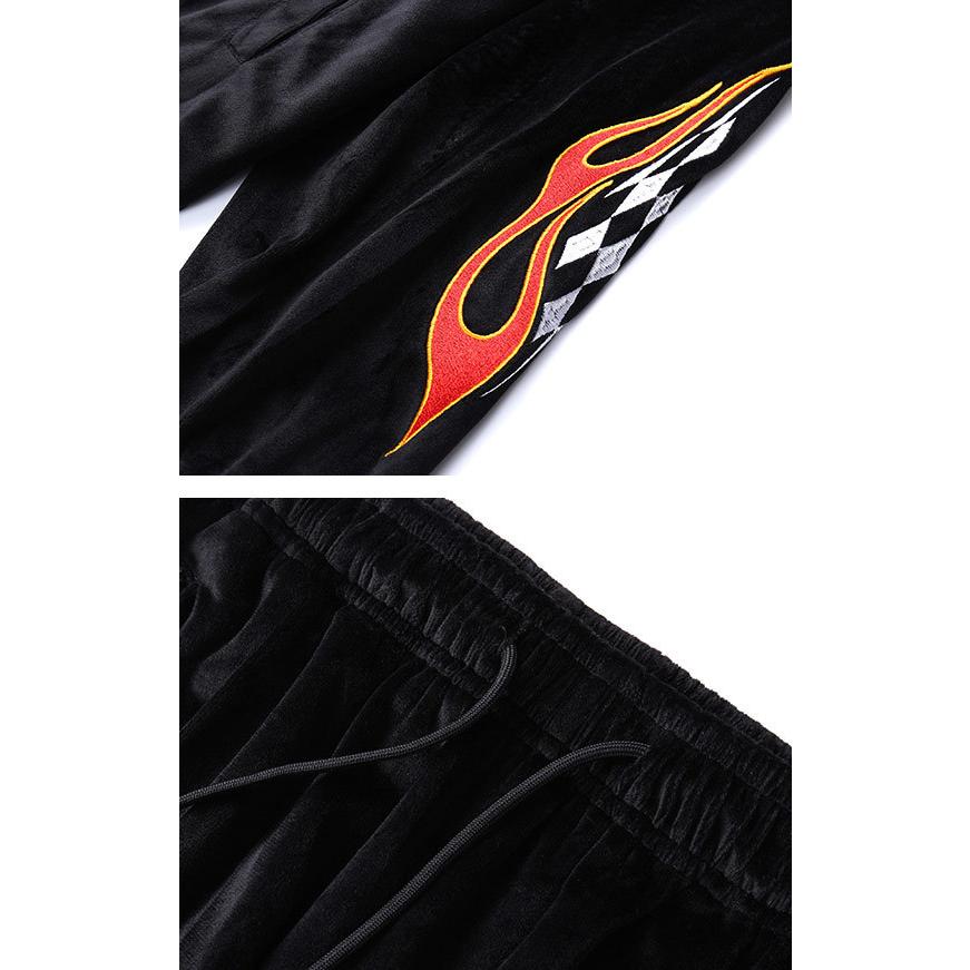 セットアップ メンズ オラオラ系 ジャージ 上下セット 刺繍 ファイヤーパターン 部屋着 ルームウェア お兄系 悪羅悪羅系 ストリート系 父の日 プレゼント |  | 06