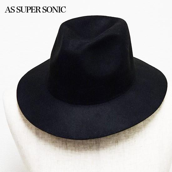 ハット メンズ つば広ハット ブラック 黒 中折れ 男 帽子 As Super Sonic 個性的 V系 ビジュアル系 モード系 ストリート系 衣装 3代目 Exile スタイル Pl Kht Blk オラオラ系 ファッション Busta 通販 Yahoo ショッピング