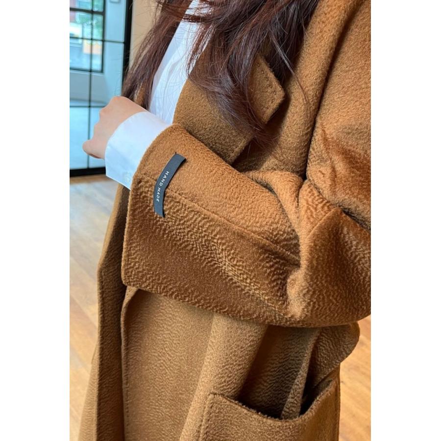 韓国TODAH7 ロングコート 両面プレミアムウール100% [ハンドメイド