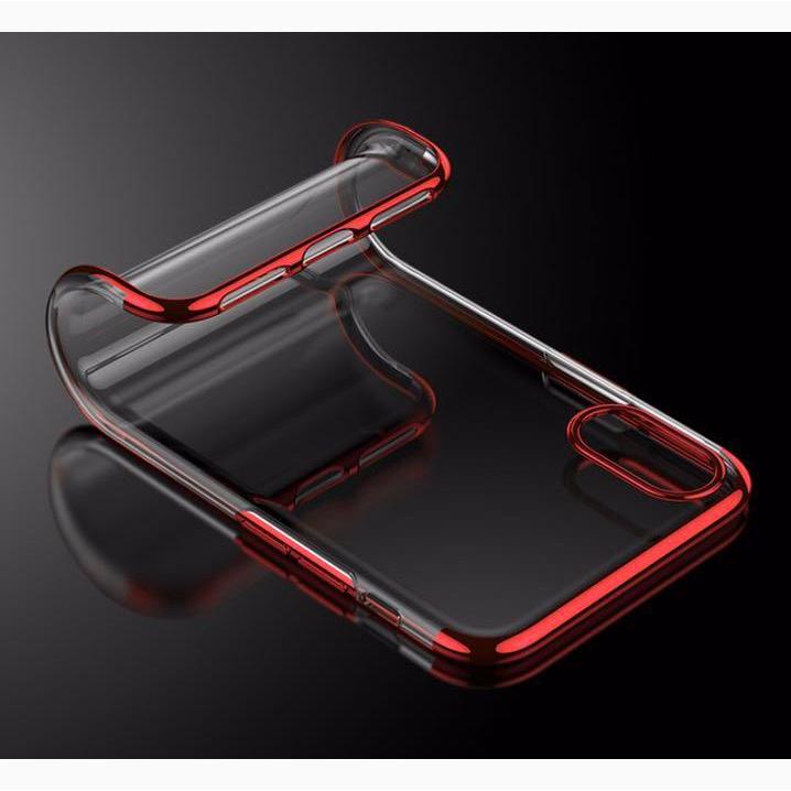 iPhone XR 赤枠ケース+強化ガラスフィルムセット : busybees