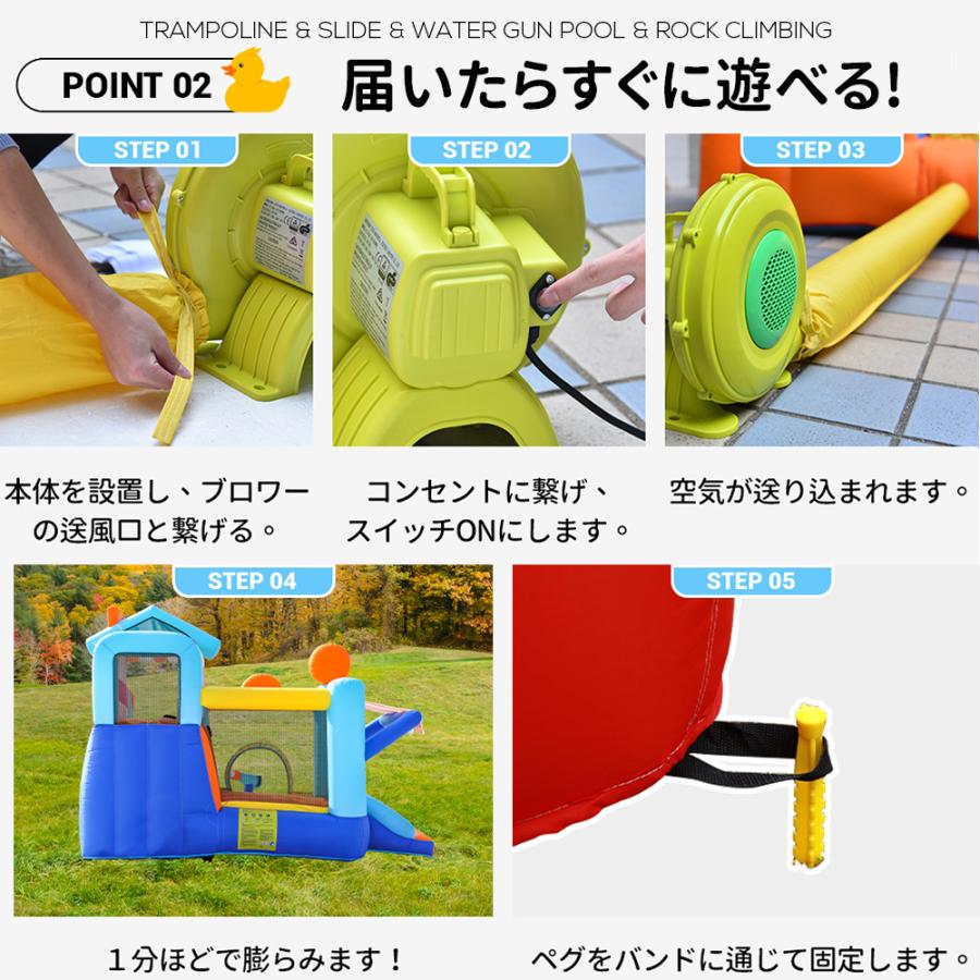 大型 プール エアー 遊具 滑り台 ビニールプール 大型プール トランポリン すべり台 大型遊具 エアー遊具 キッズハウス プレイハウス プレゼント お子様1