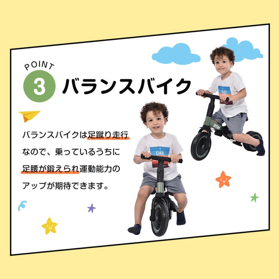 【新品未使用】BTM　子供用三輪車・バランスバイク・自転車　4in1 楽天市場】三輪車 子供 4in1 バランスバイク 足けりバイク