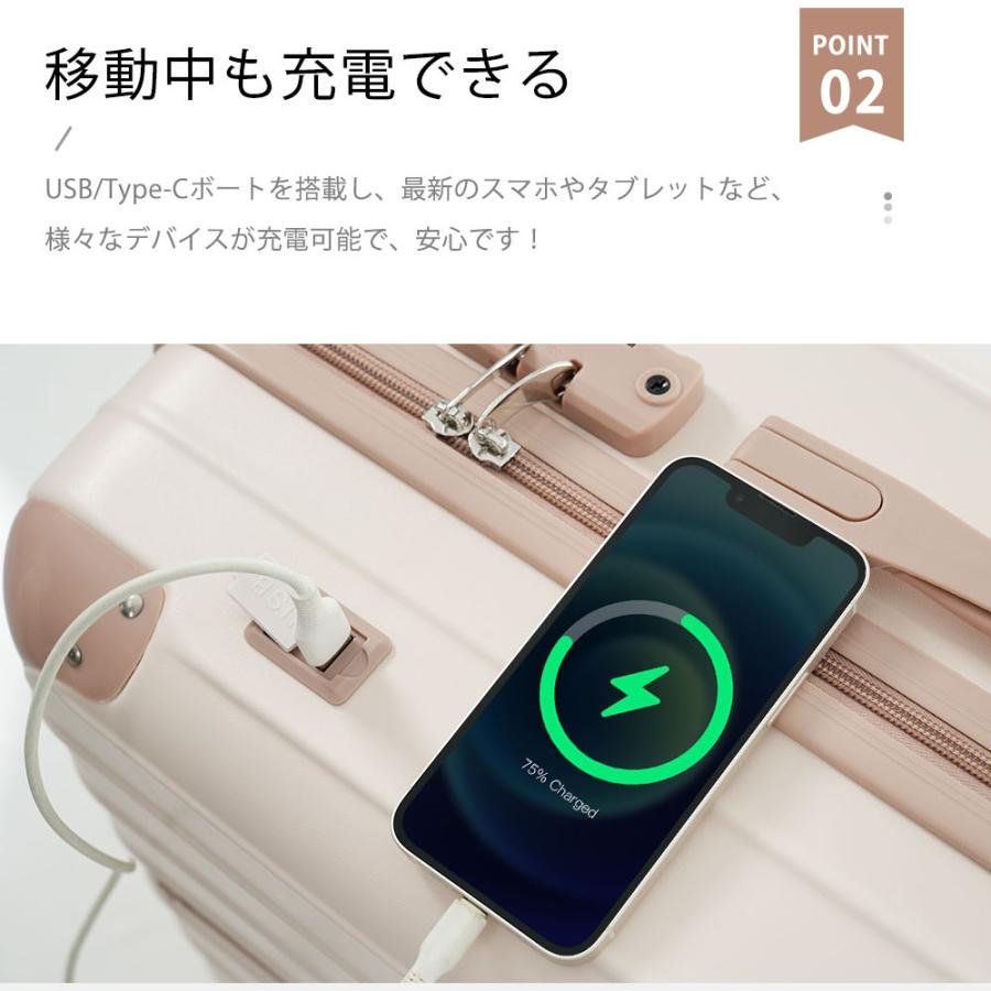 5のつく日☆全品5%OFF！】スーツケース 機内持ち込み 軽量ストッパー