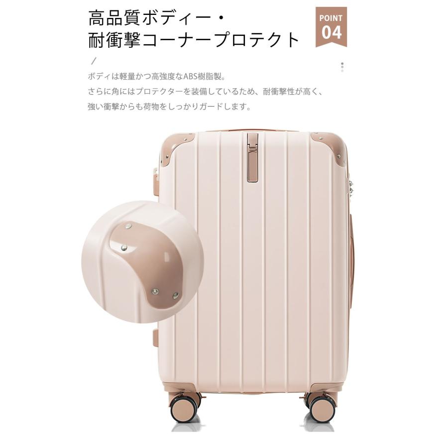 5のつく日☆全品5%OFF！】スーツケース 機内持ち込み 軽量ストッパー